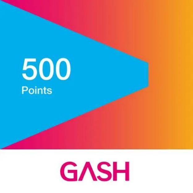 【GASH】500 點(線上發卡)