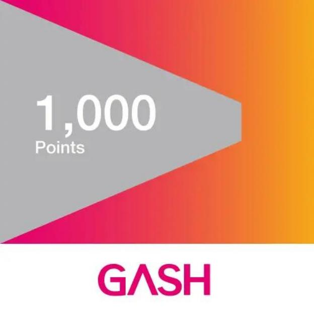 【GASH】1000 點(線上發卡)