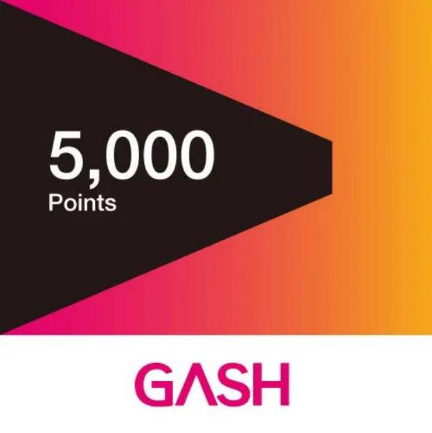 【GASH】5000 點(線上發卡)